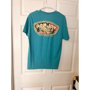 Vintage Ron Jon Surf Shop One of a Kind Beach T-Shirt Men's Size Medium Blue